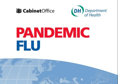 Cover of the Department of Health's Pandemic Flu Plan