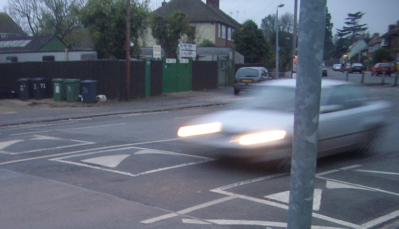 The positioning of the speed cushions on Water Street, Chesterton 